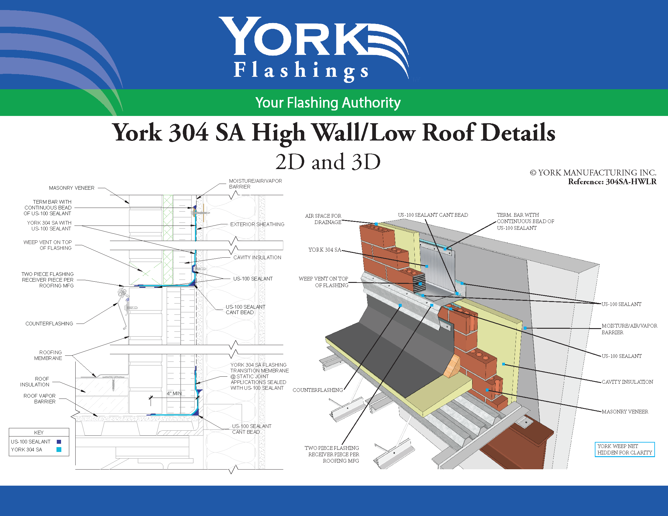 York 304 SA High Wall/Low Roof (pdf)