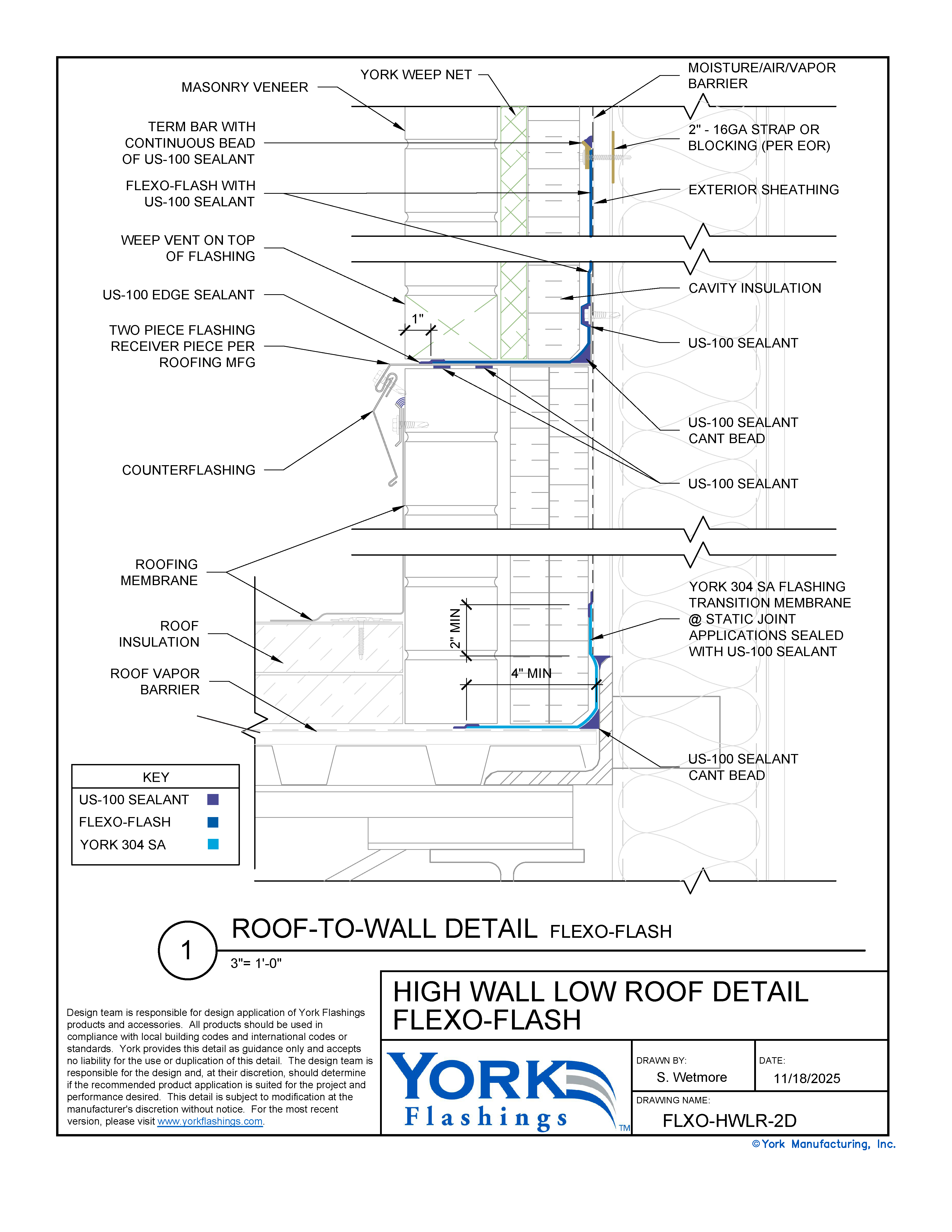 Flexo-Flash High Wall/Low Roof (dwg)