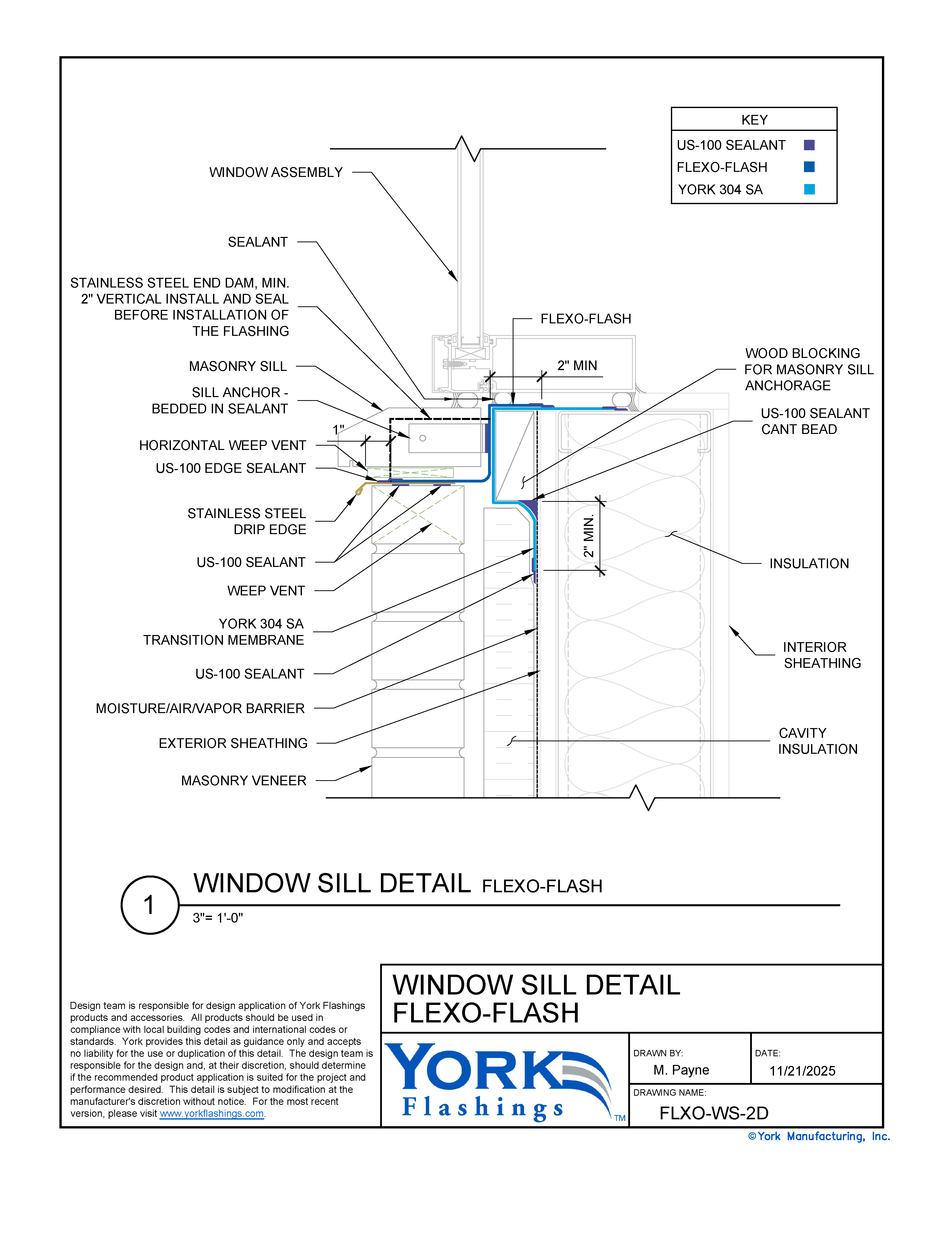 Flexo-Flash Window Sill (dwg)