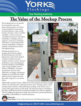 The Value of the Mockup Process