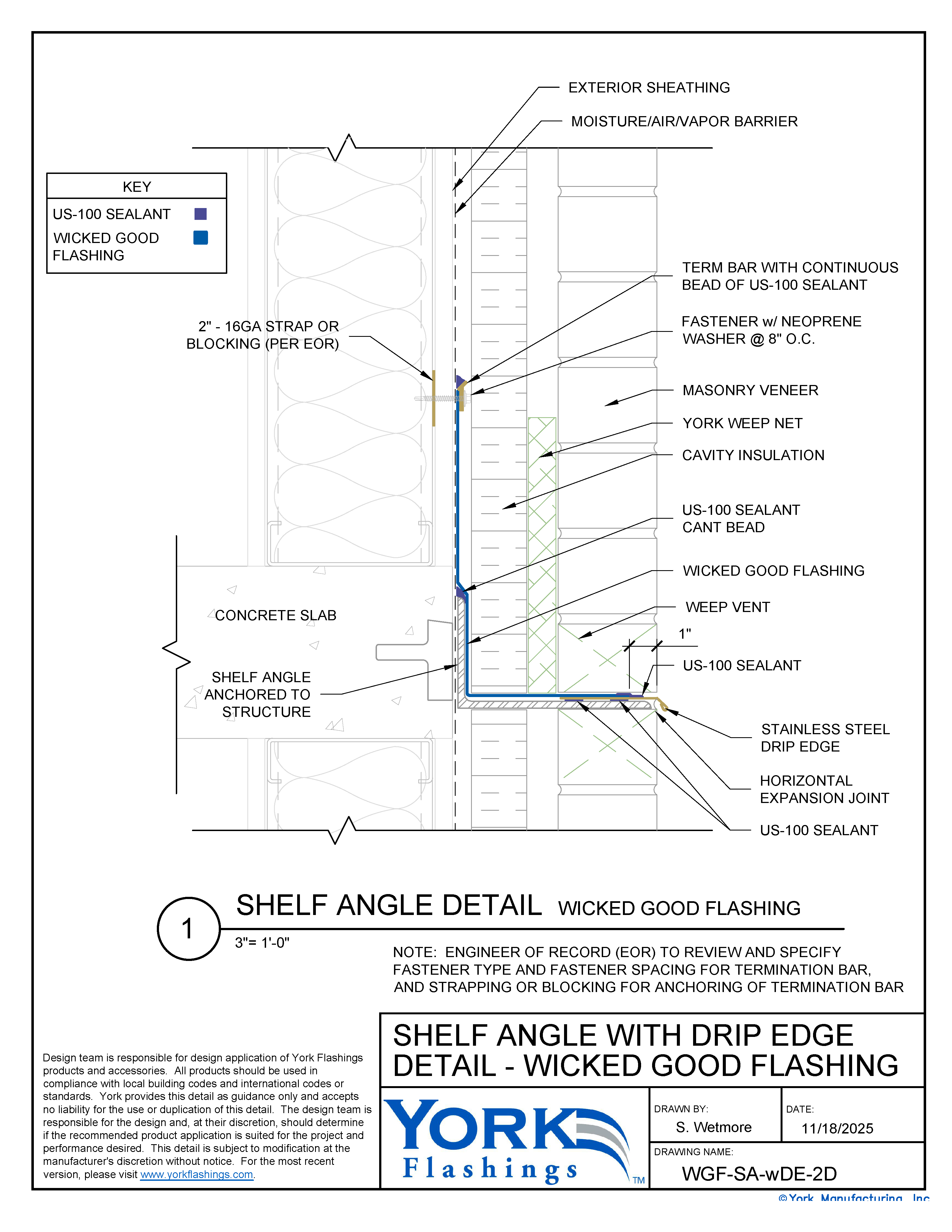 Wicked Good Flashing Shelf Angle (dwg)