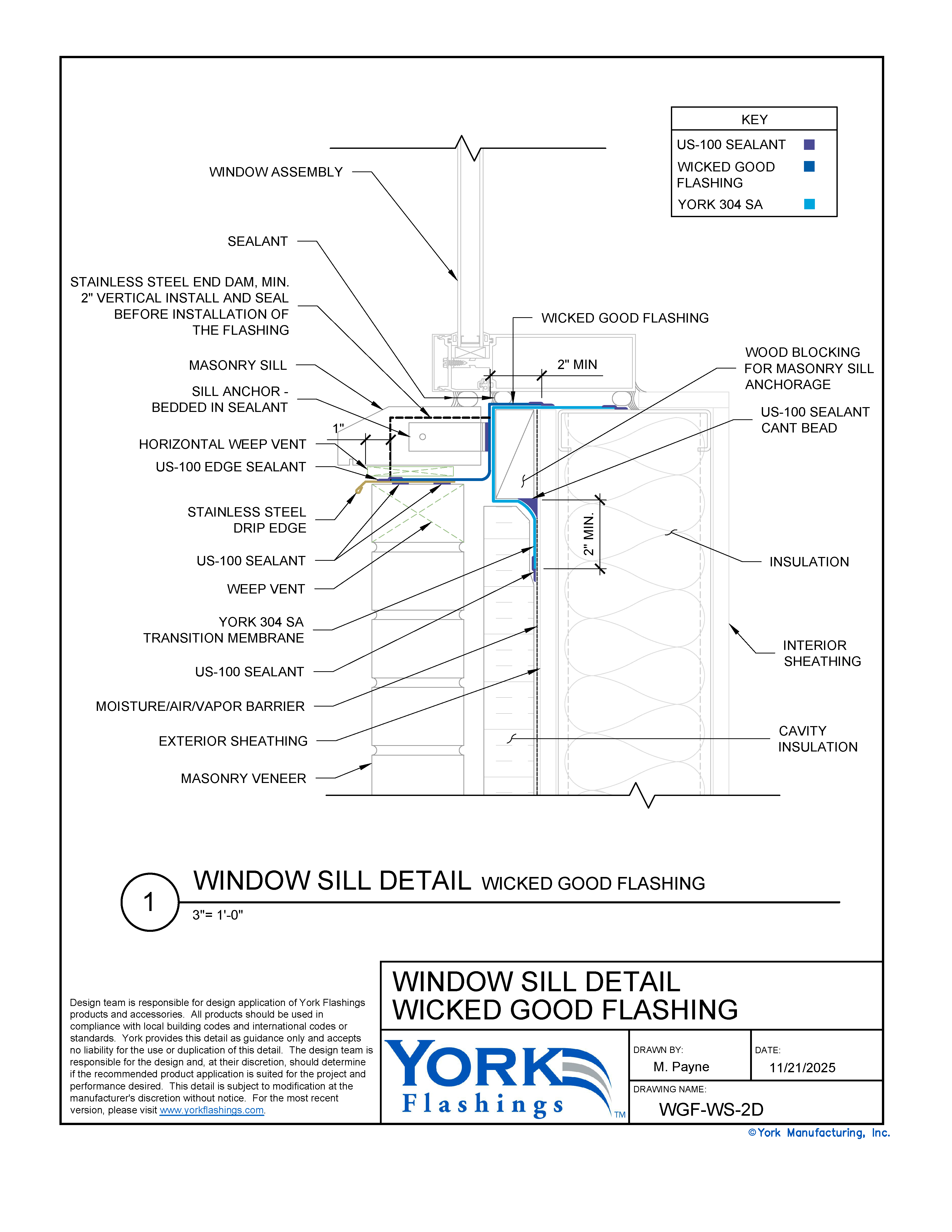Wicked Good Flashing Window Sill (dwg)