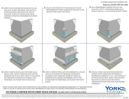Flash-Vent SS™ Outside Corner (pdf)