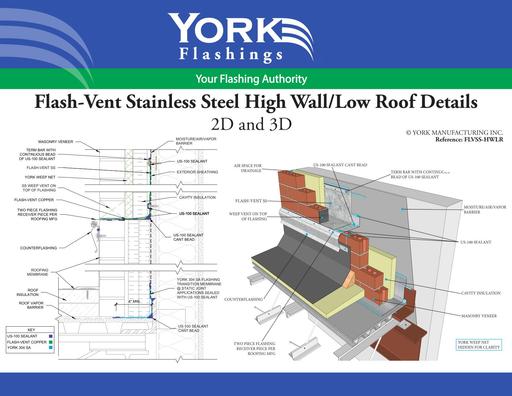 Flash-Vent™ SS High Wall/Low Roof (pdf)