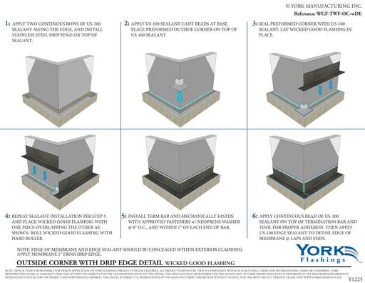 Wicked Good Flashing Outside Corner (pdf)