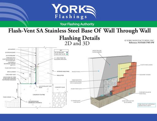 Flash-Vent SA SS Base of Wall No Drip Edge (pdf)