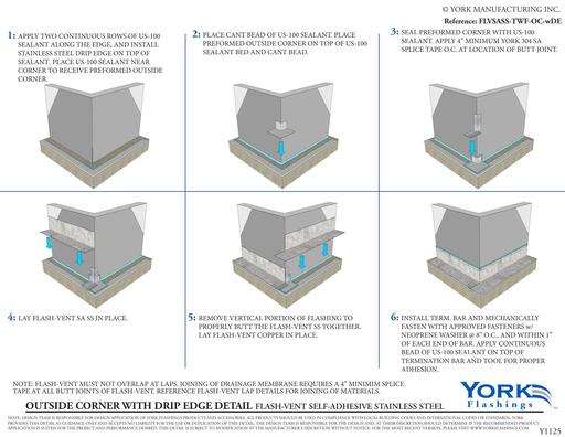 Flash-Vent SA SS™ Outside Corner (pdf)